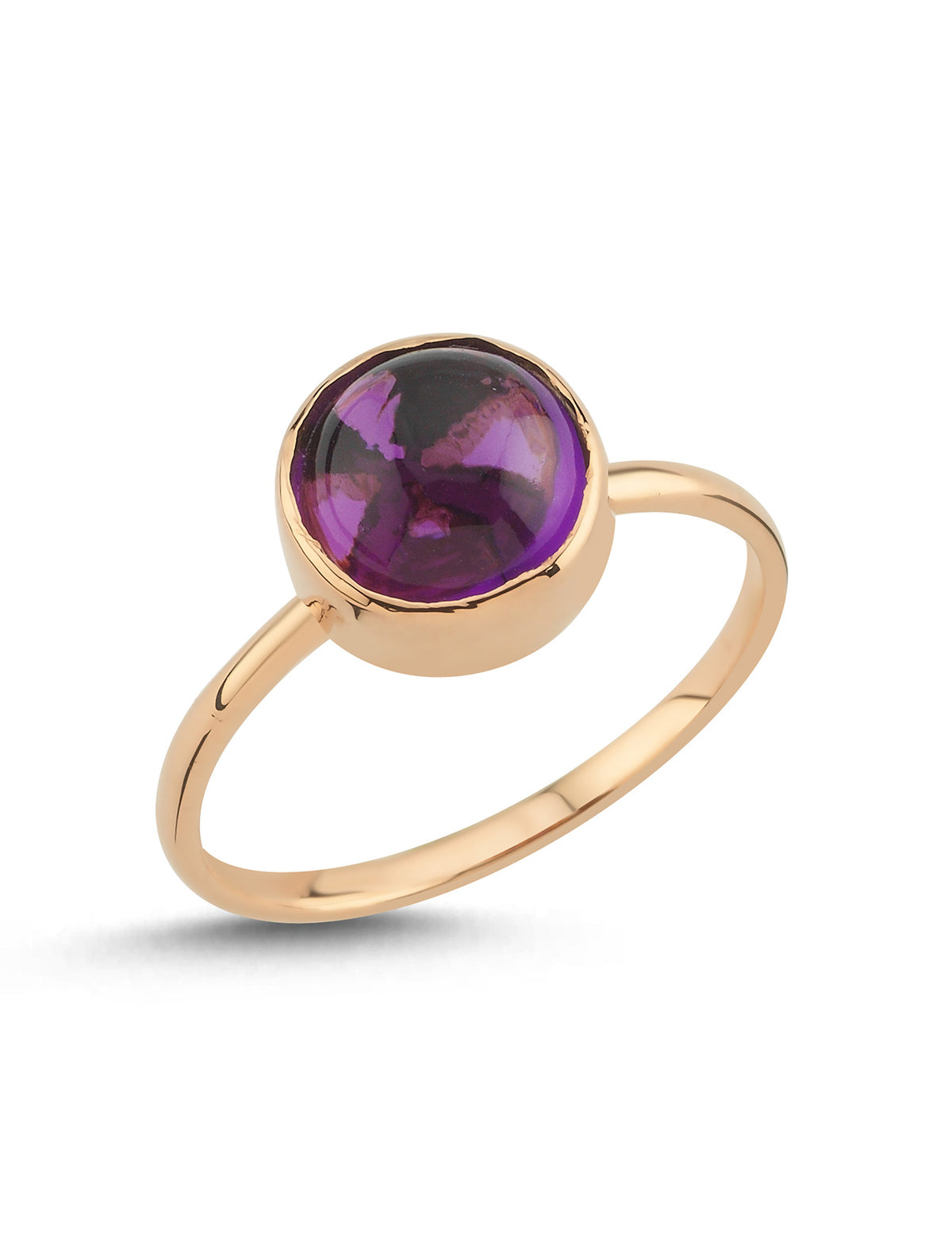 Lavender Rose Gold Ring