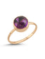 Lavender Rose Gold Ring