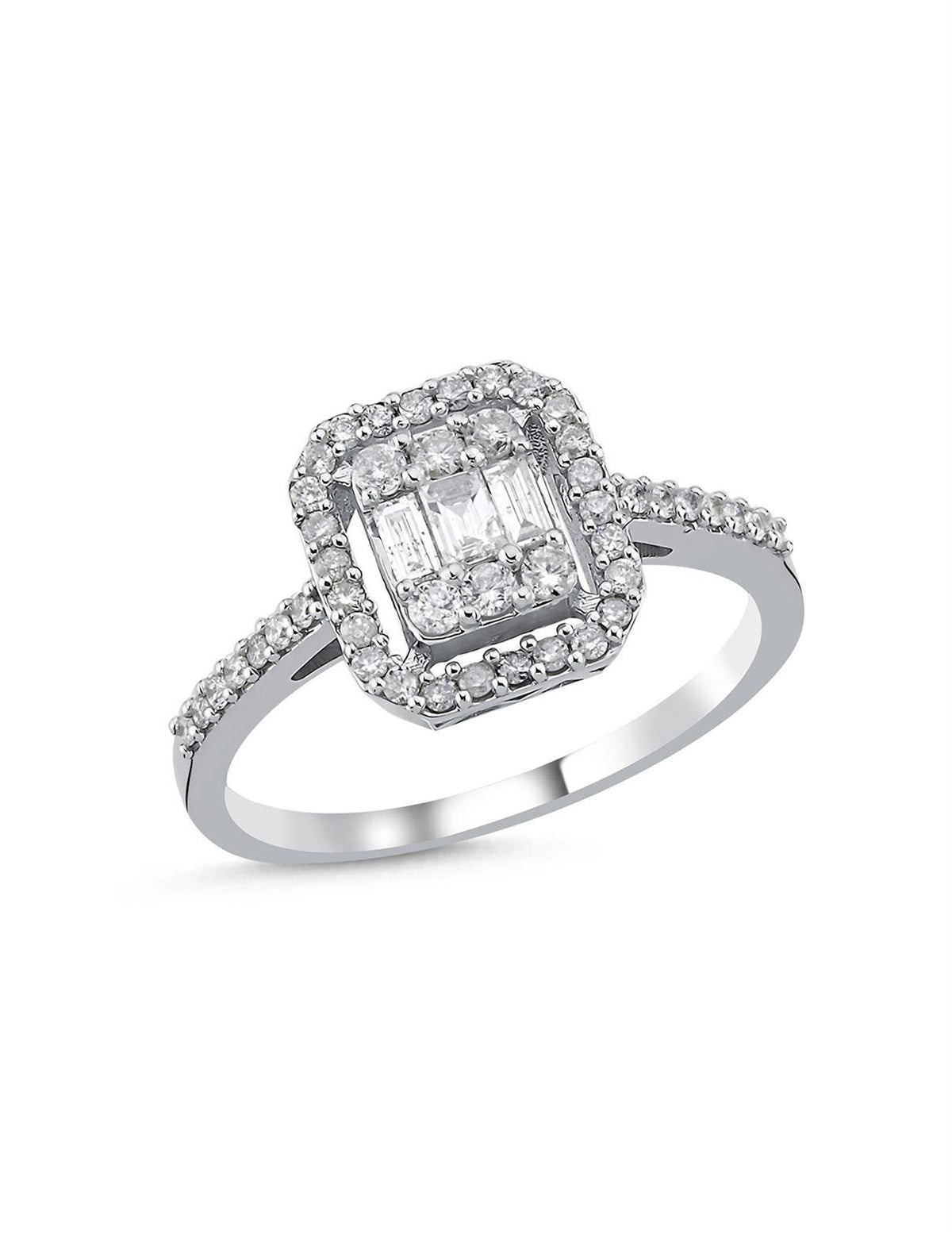 PIRLANT Jewelry Ring Baguette