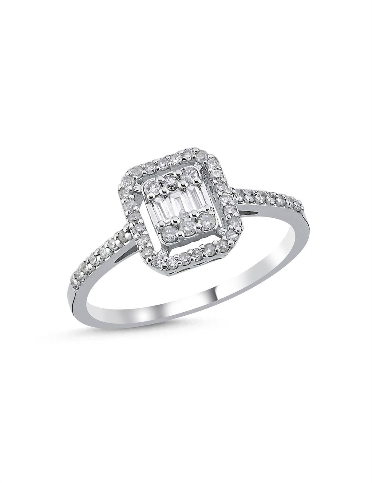 PIRLANT Jewelry Ring Baguette