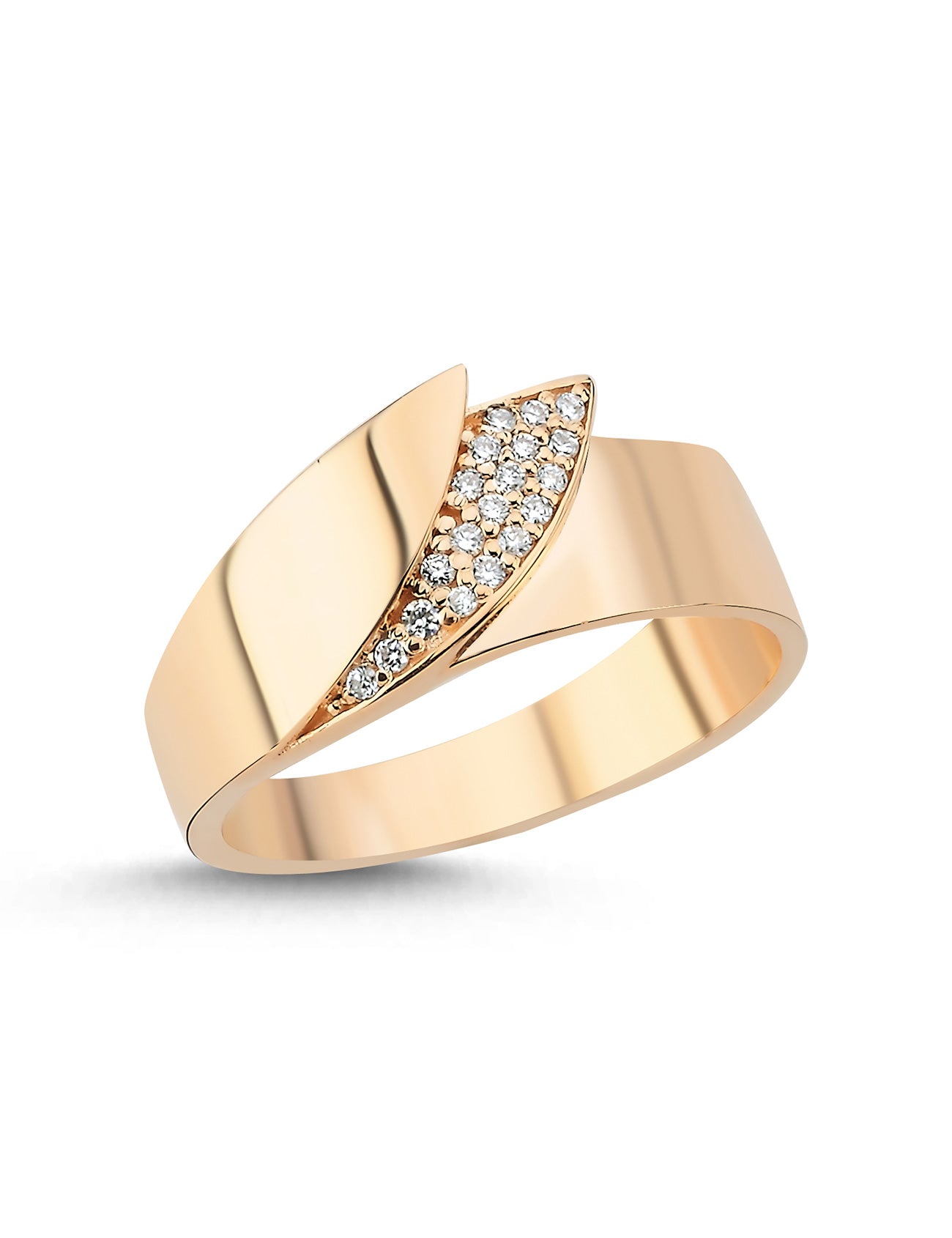 0.08 Carat Diamond Fancy Ring