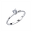 0.14 Carat Delicate Prong-Set Solitaire Diamond Ring