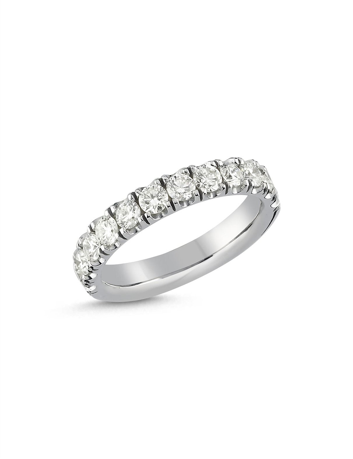 1.14 Carat Diamond Half-Eternity Ring Main image
