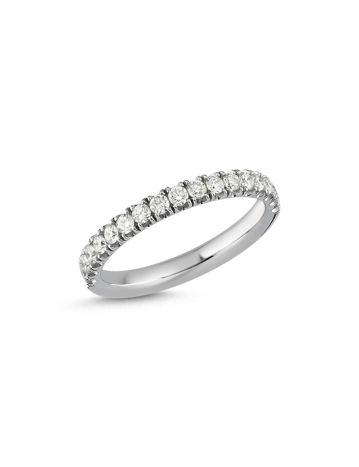 0.53 Carat Diamond Half-Eternity Ring Main image
