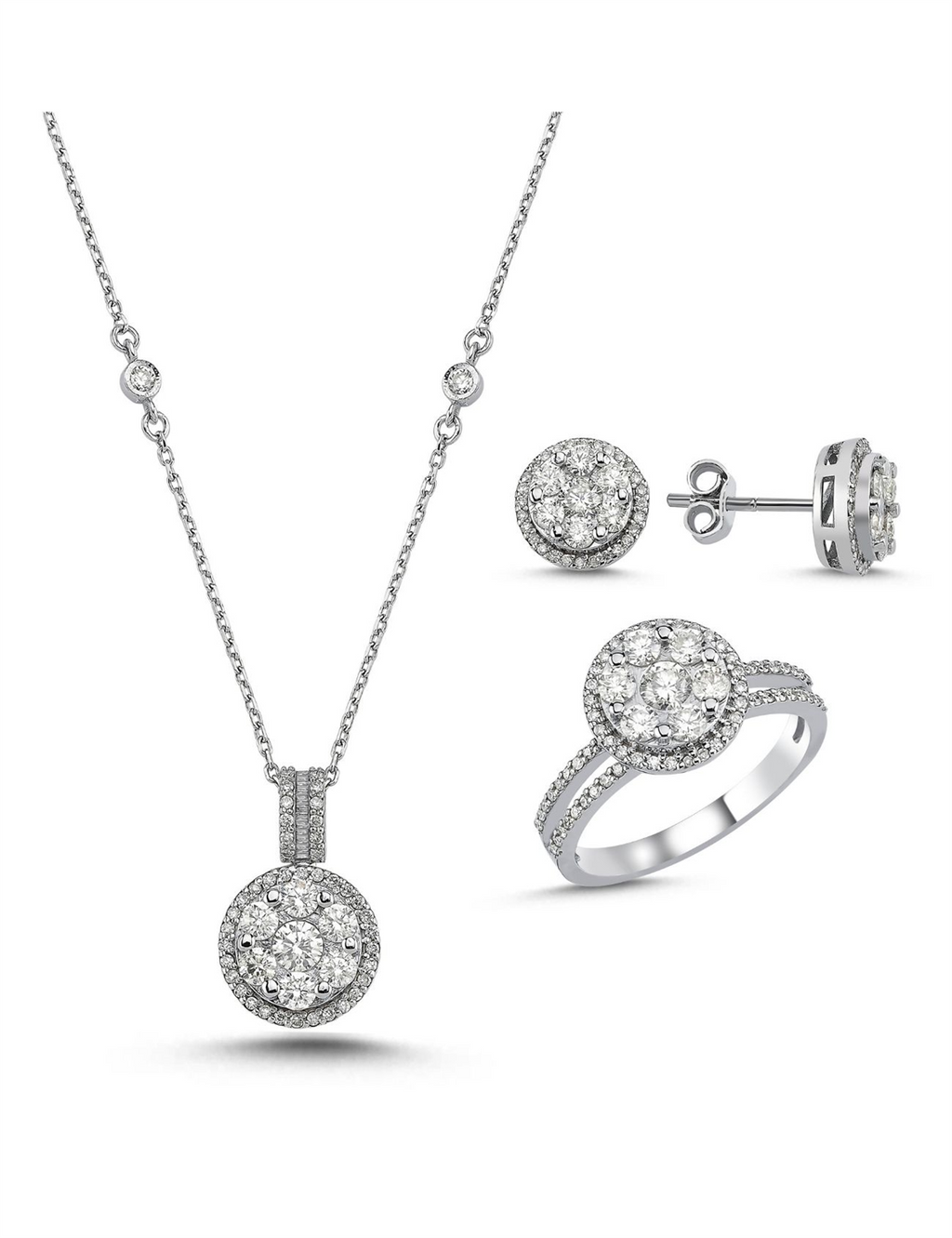 2.36 Carat Diamond Set