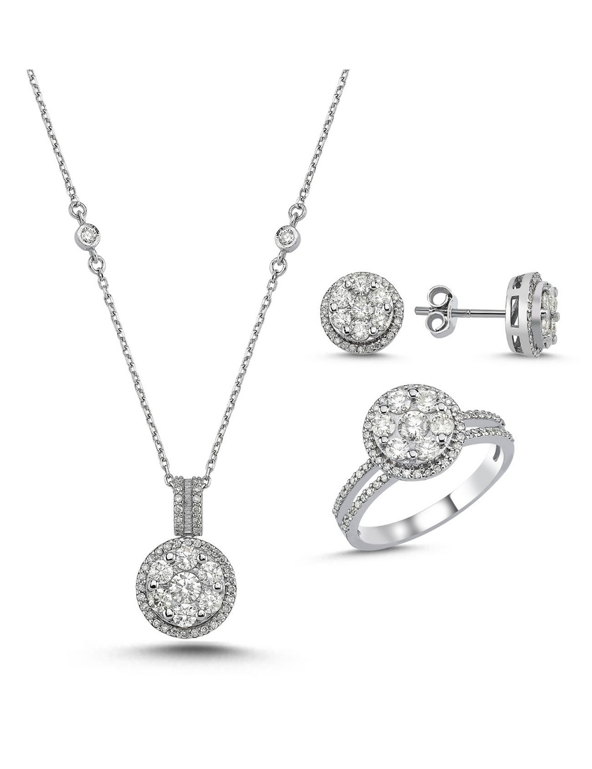 2.36 Carat Diamond Set
