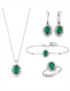 Diamond Emerald Set