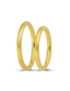 Yellow Gold Wedding Band 2,40mm