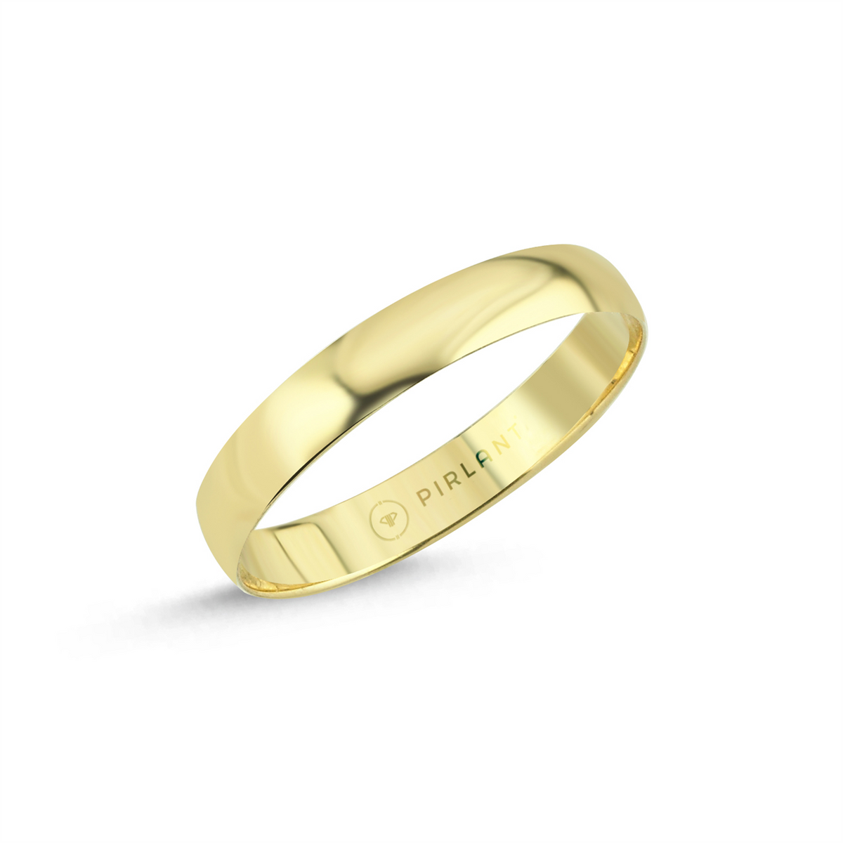 Yellow Gold Wedding Band 3mm