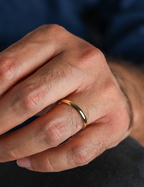 Yellow Gold Wedding Band 3mm