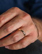 Yellow Gold Wedding Band 3mm