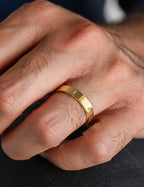 Yellow Gold Wedding Band 4mm