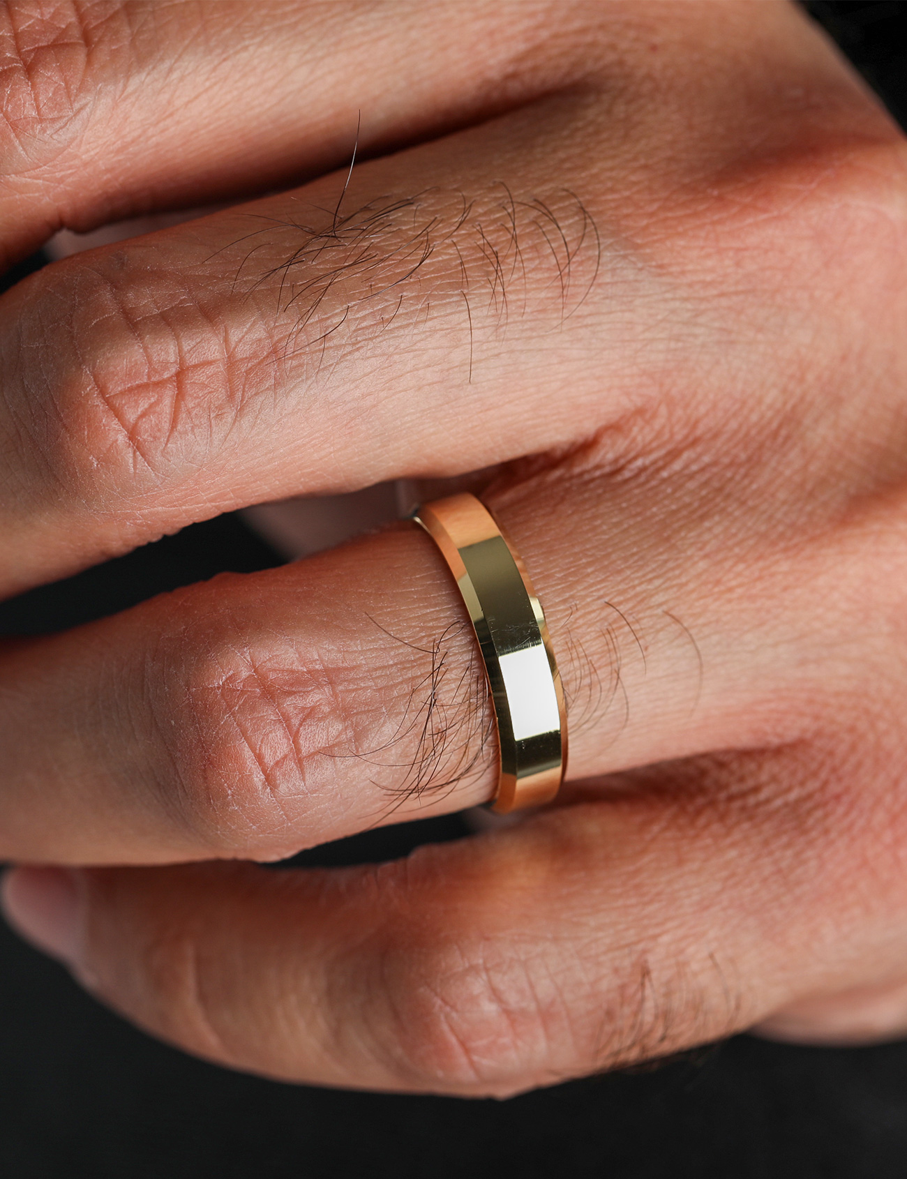 Yellow Gold Wedding Band 5mm