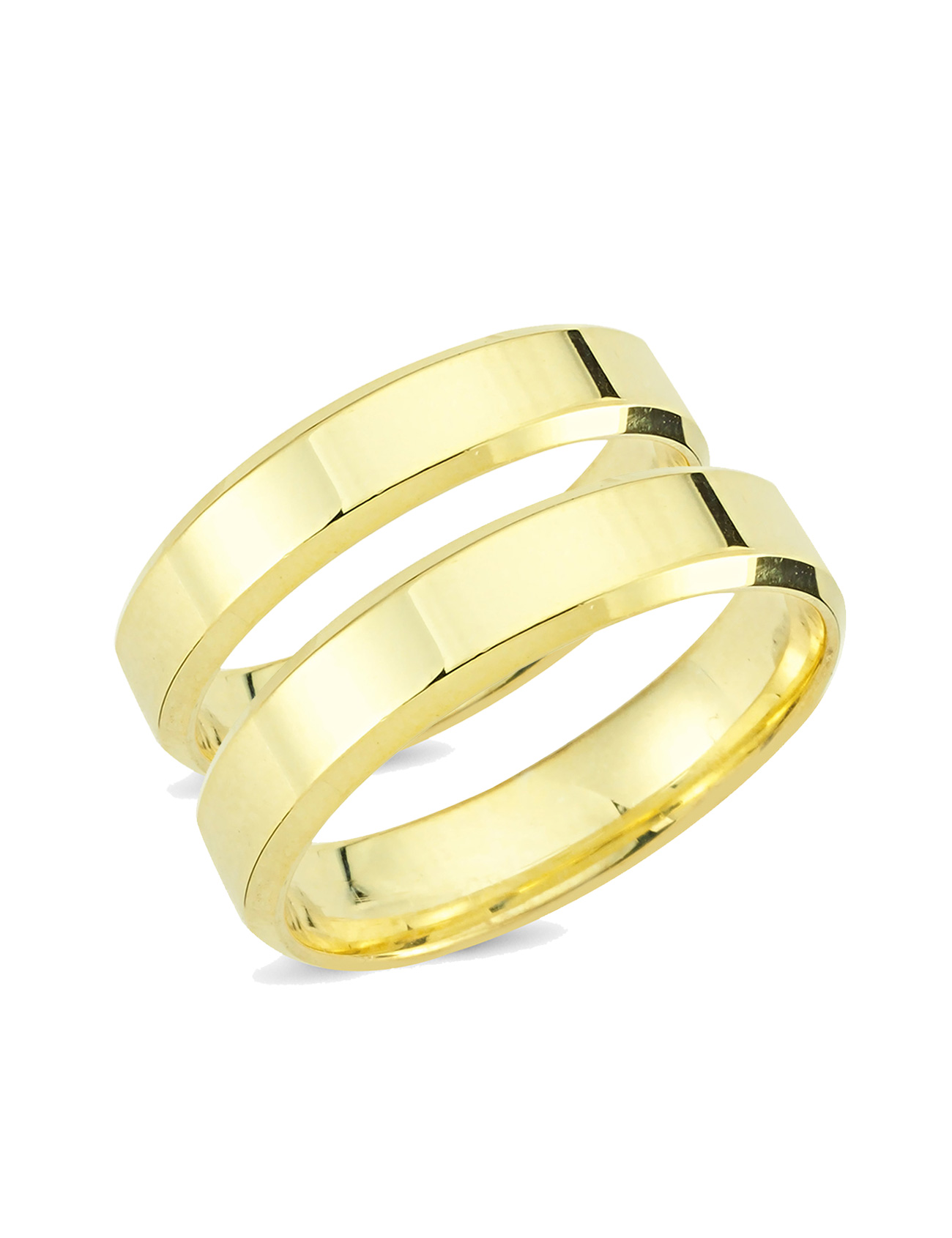 Yellow Gold Wedding Band 5mm Main image
