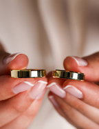 Yellow Gold Wedding Band 5mm