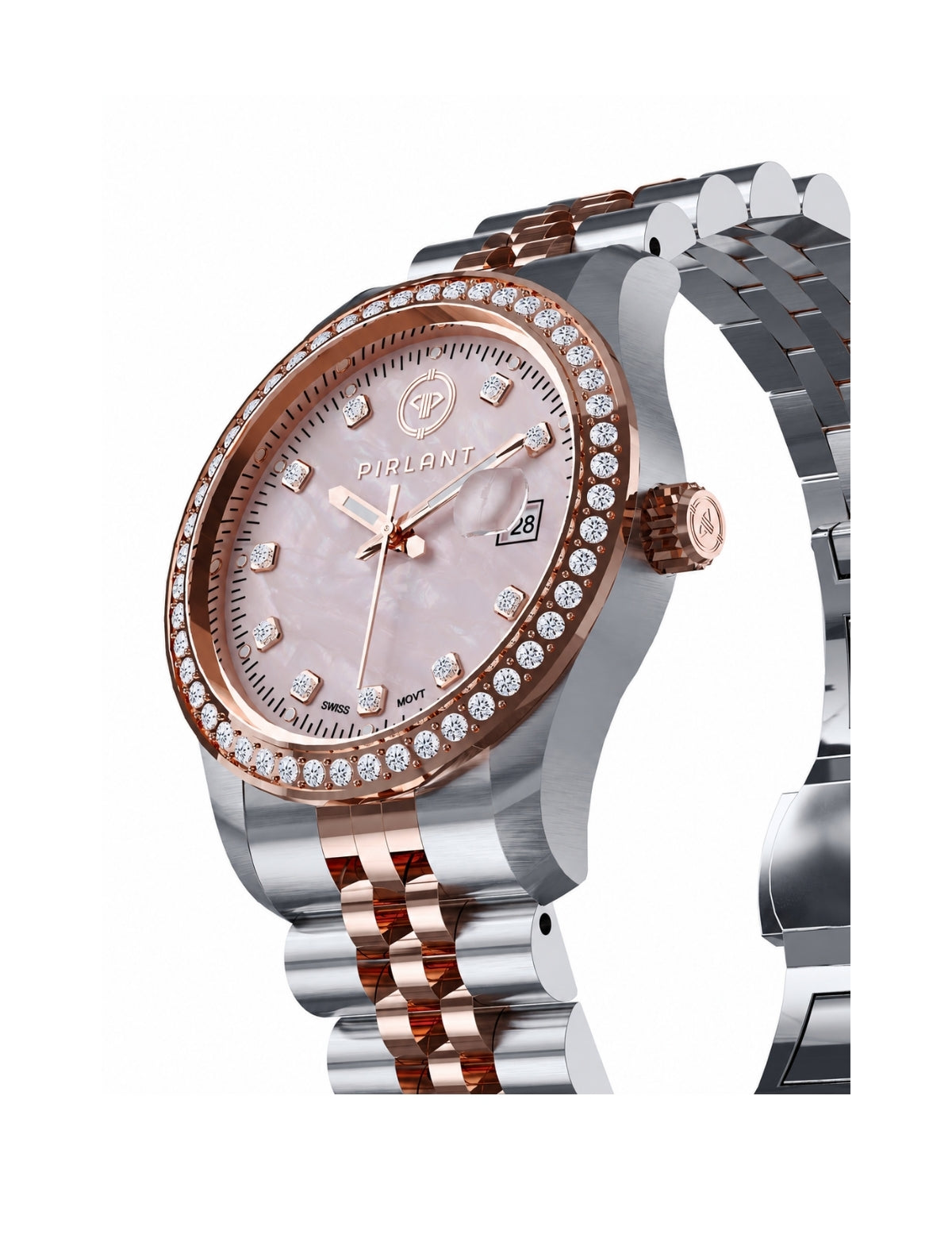 PIRLANT SBL01-3T-PESE Women's Classic Quartz Watch – 32 mm