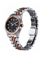 PIRLANT SBL01-3T-SISE Black Mother-of-Pearl Dial Women's Classic Quartz Watch – 34 mm