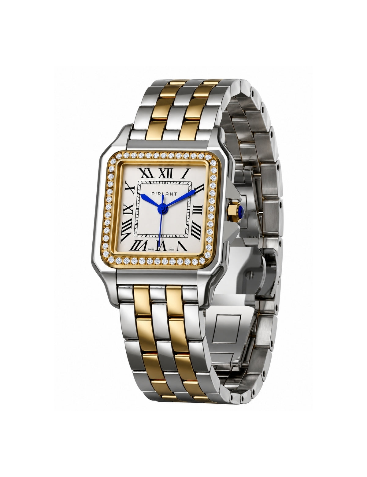 PIRLANT SBL03-2-SE Mother-of-Pearl Dial Square Women's Quartz Watch Secondary image