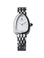 PIRLANT SBL07BE White Dial Rounded Triangle Women's Quartz Watch – product photo 4