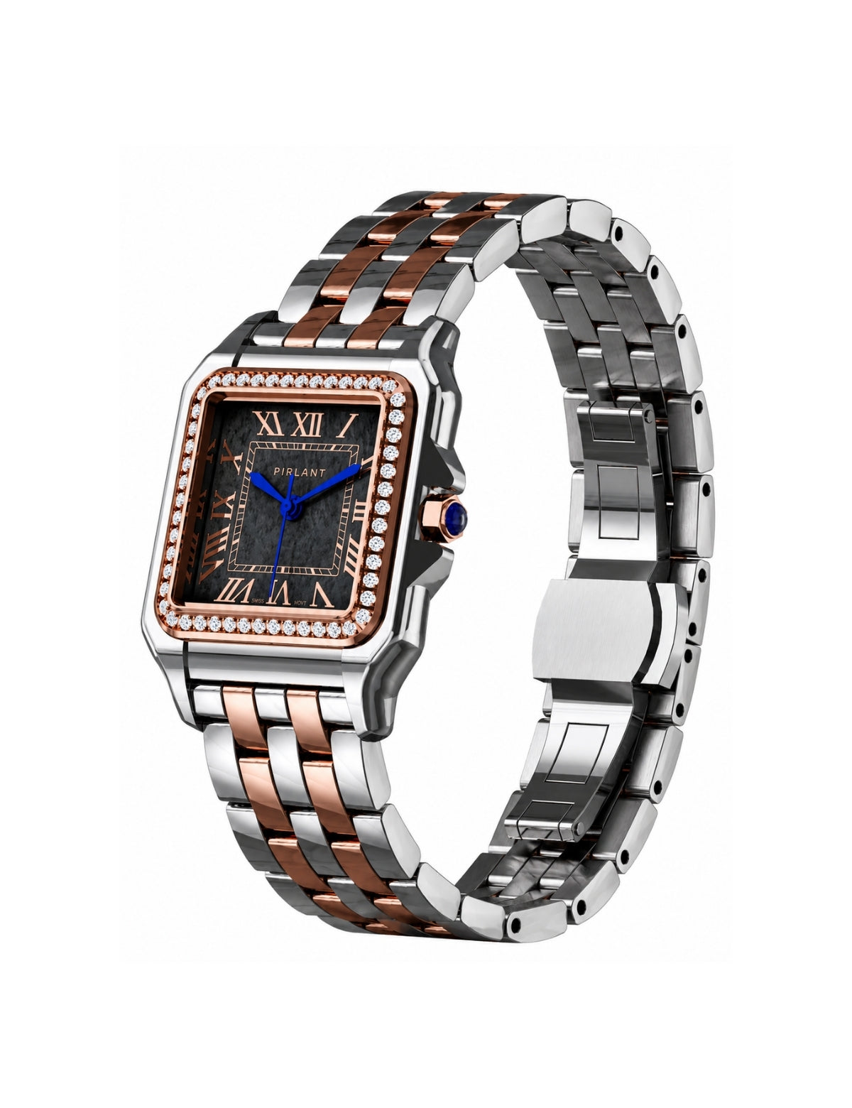 PIRLANT SBL03-3-SISE Black Mother-of-Pearl Dial Women's Quartz Watch – product photo 2