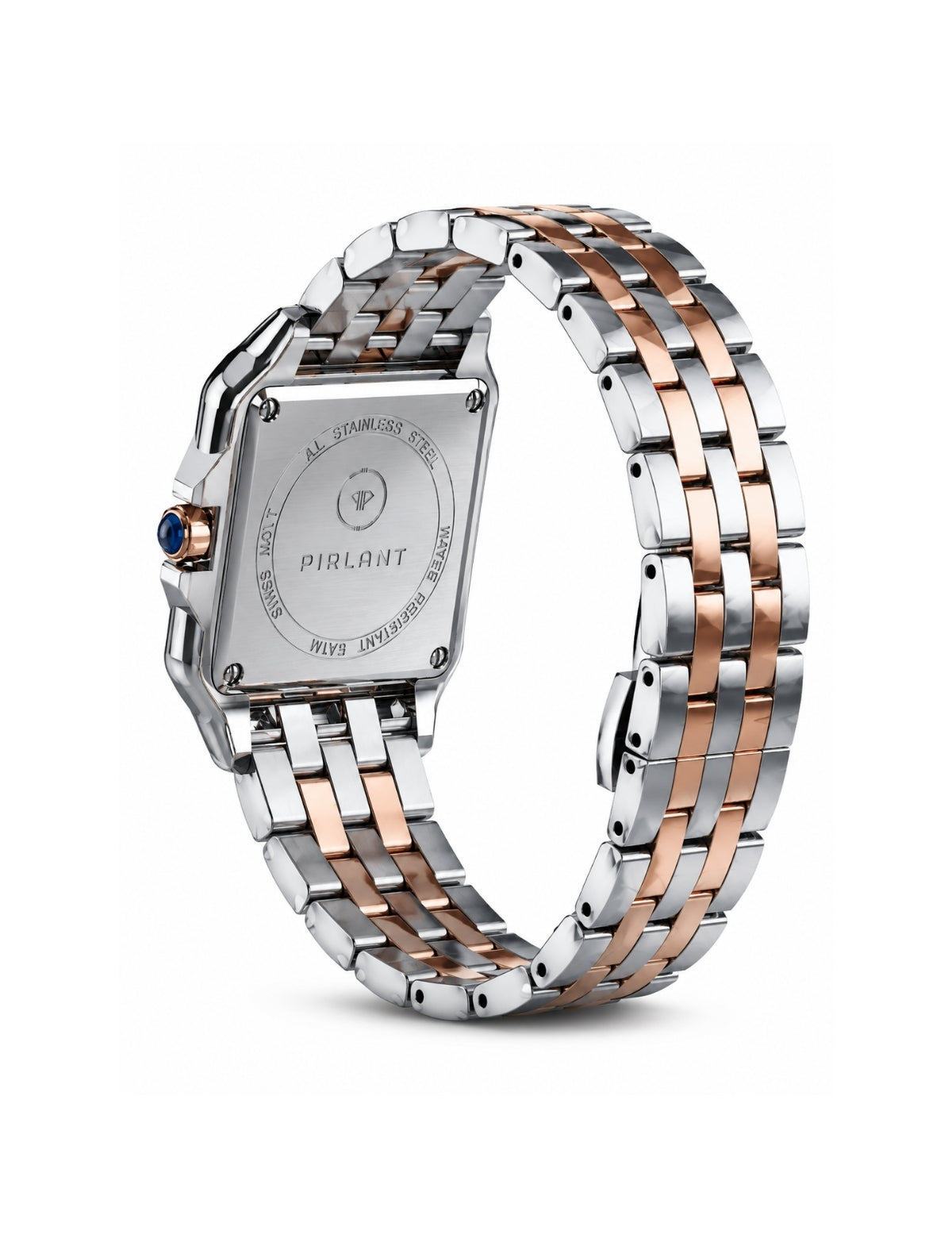 PIRLANT SBL03-3-PT Teal Dial Square Women's Quartz Watch – product photo 3