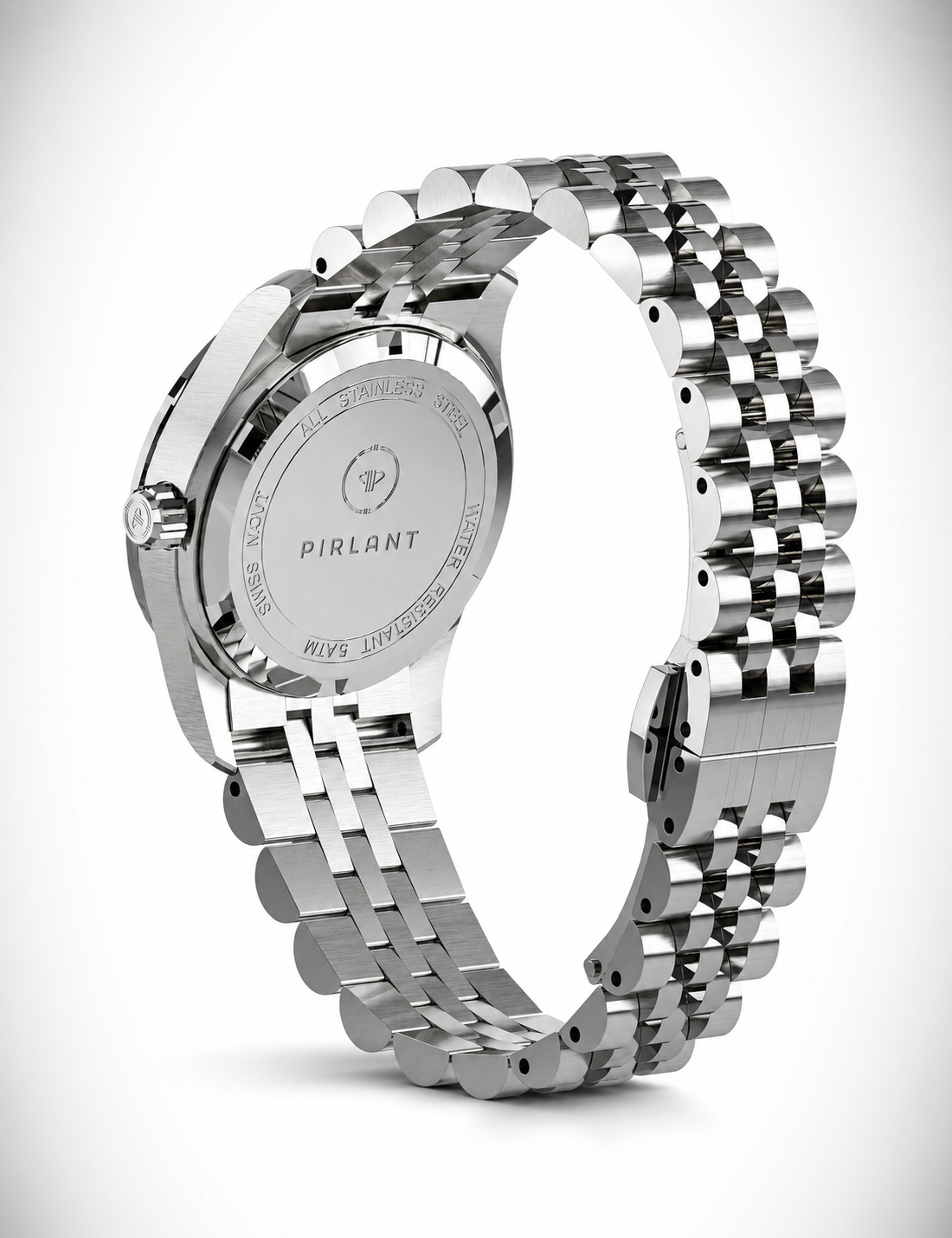 PIRLANT White Mother-of-Pearl Dial Women's Watch