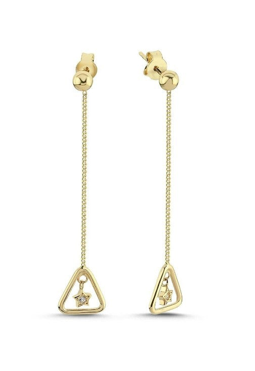 PIRLANT Gold Earrings