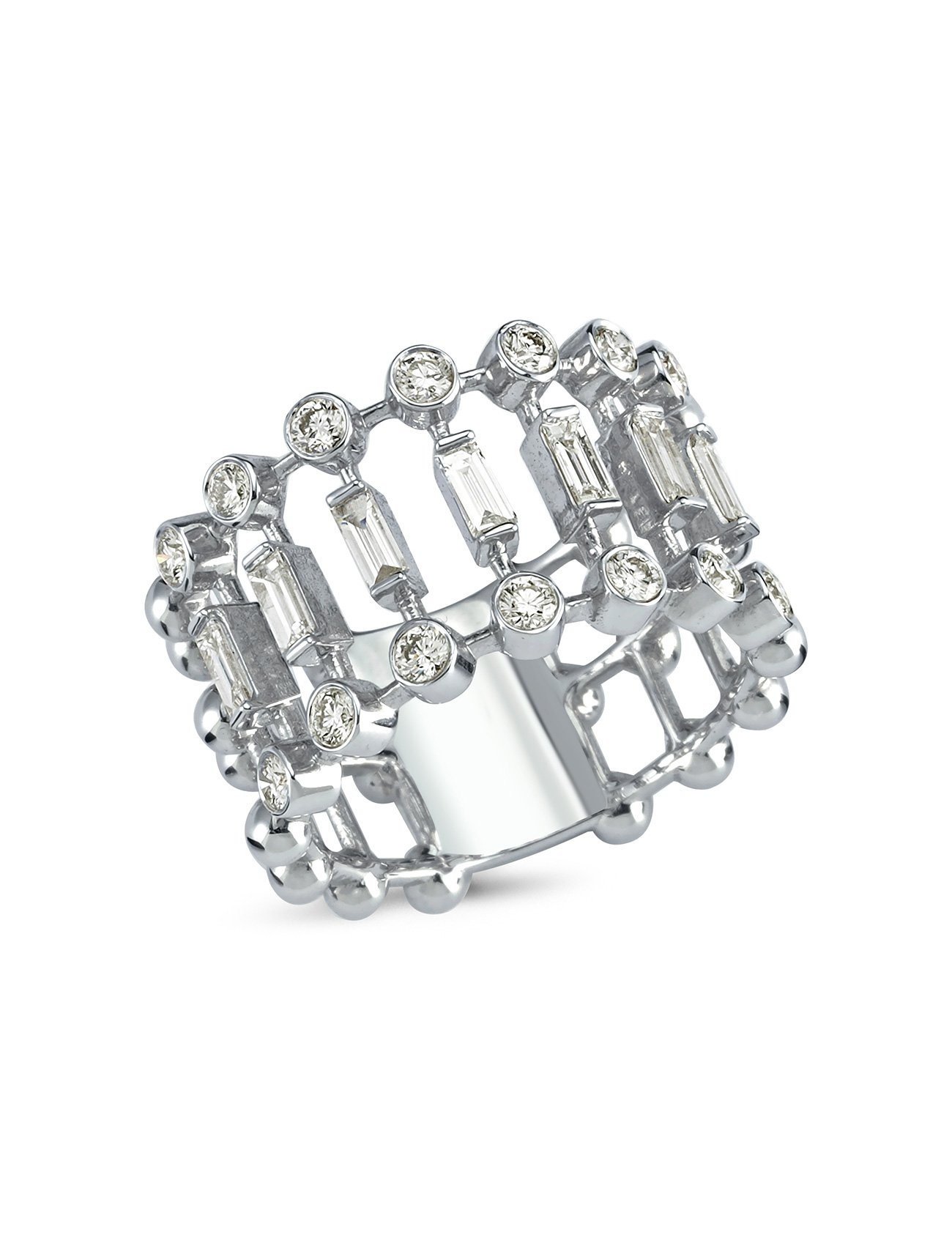 0.92 Carat Baguette Diamond Ring Secondary image