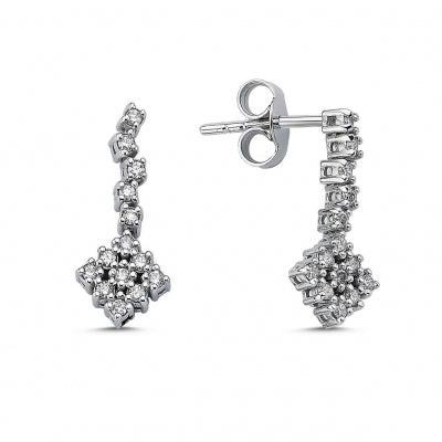 0.27 Carat Diamond Earrings