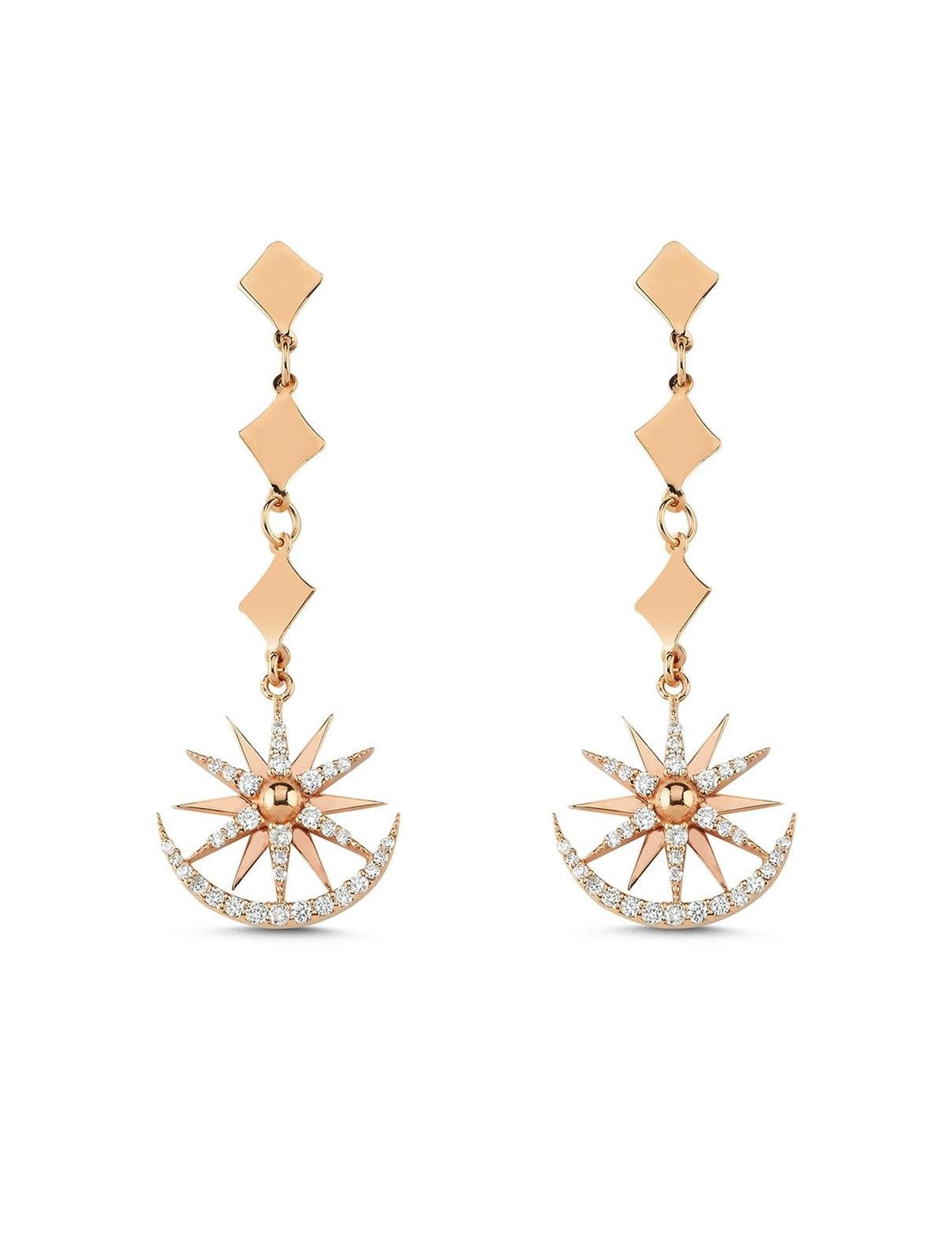 0.44 Carat Diamond Earrings Main image