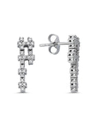 0.44 Carat Diamond Earrings
