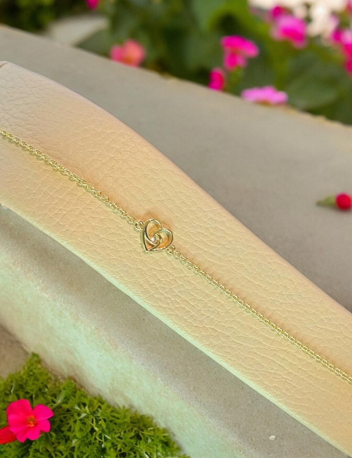 Heart Gold Bracelet