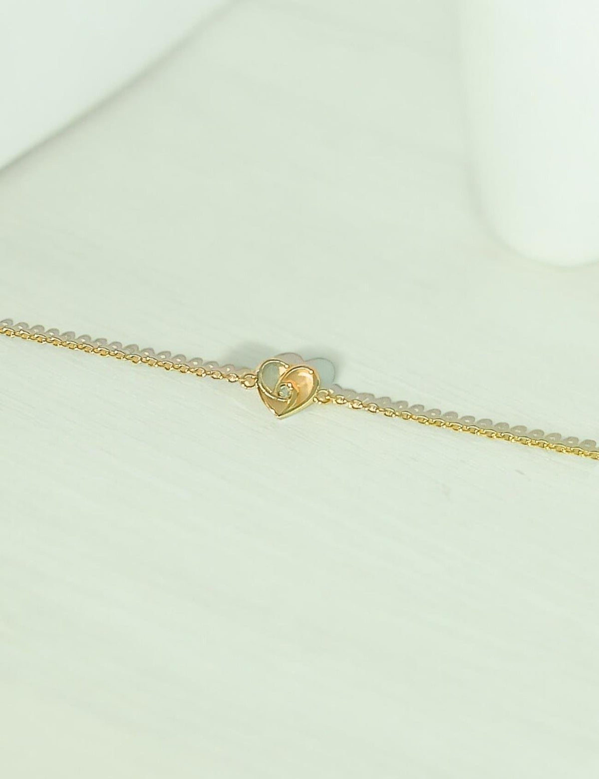 Heart Gold Bracelet
