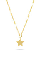 14K Star Gold Necklace