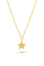 14K Star Gold Necklace