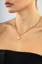 14K Star Gold Necklace