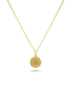 14K Sun Motif Gold Necklace