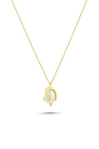 14K Pearl Gold Necklace