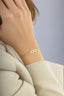 14K Infinity Chain Gold Bracelet