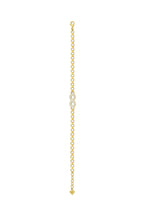14K Infinity Chain Gold Bracelet