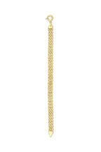 14K Gold Elegant Chain Bracelet