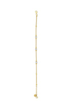 14K Beaded Delicate Gold Bracelet