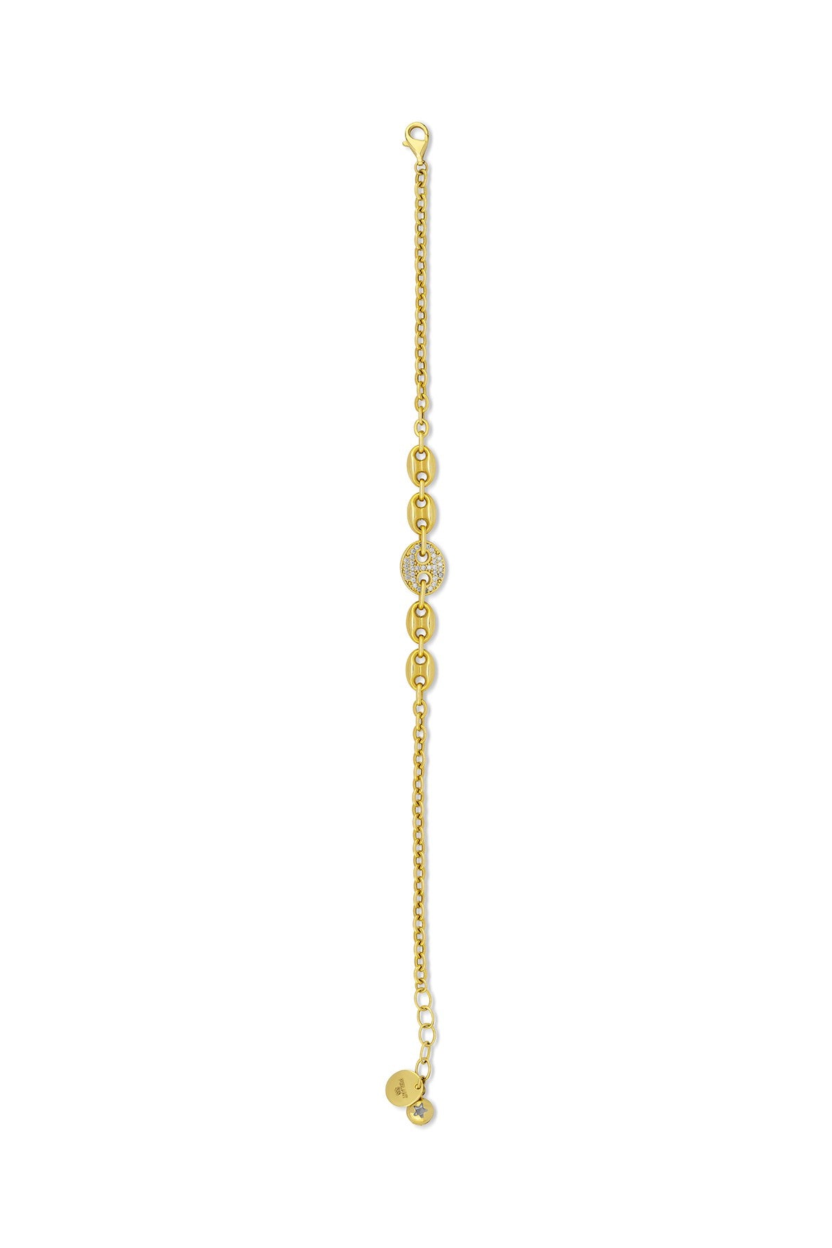 14K Link Chain Gold Bracelet