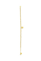14K Dangle Butterfly Gold Bracelet