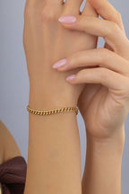 14K Chain Gold Bracelet