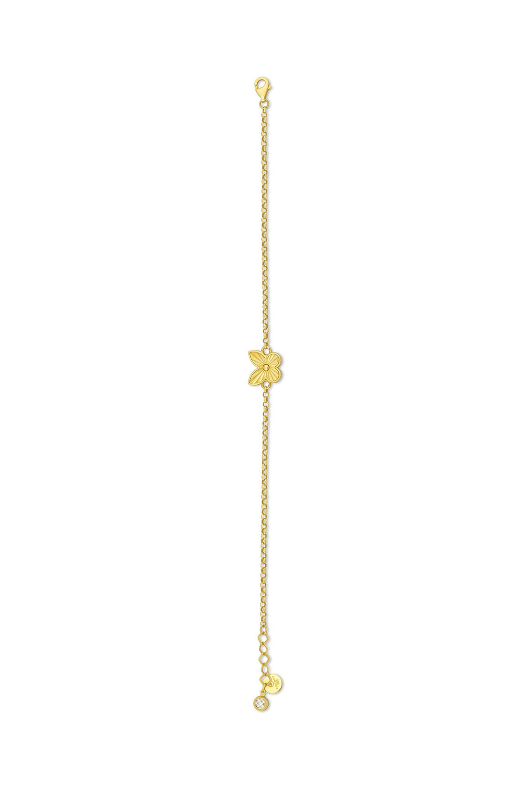 14K Butterfly Gold Bracelet