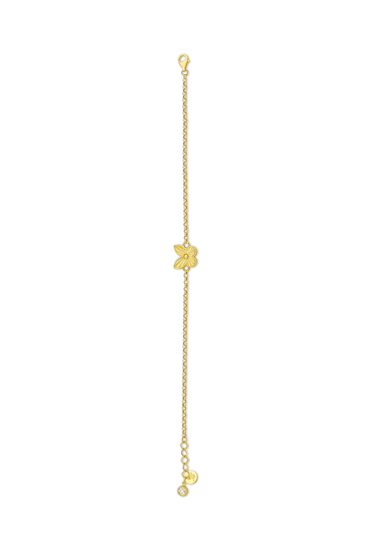 14K Butterfly Gold Bracelet