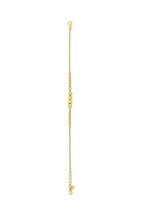 14K Gold 4 Beaded Bracelet