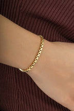 14K Elegant Chain Gold Bracelet