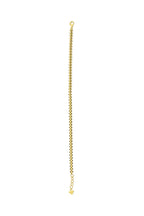 14K Black Dotted Bead Gold Bracelet